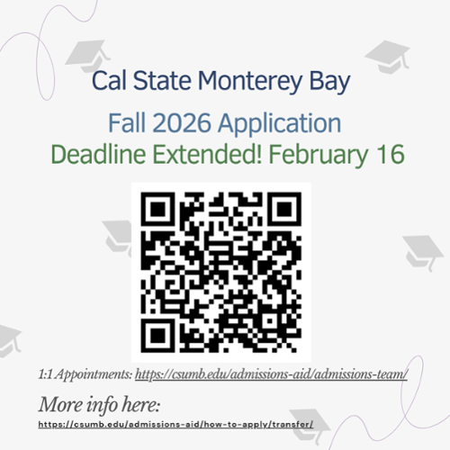 csumb application deadline feb 16 2026